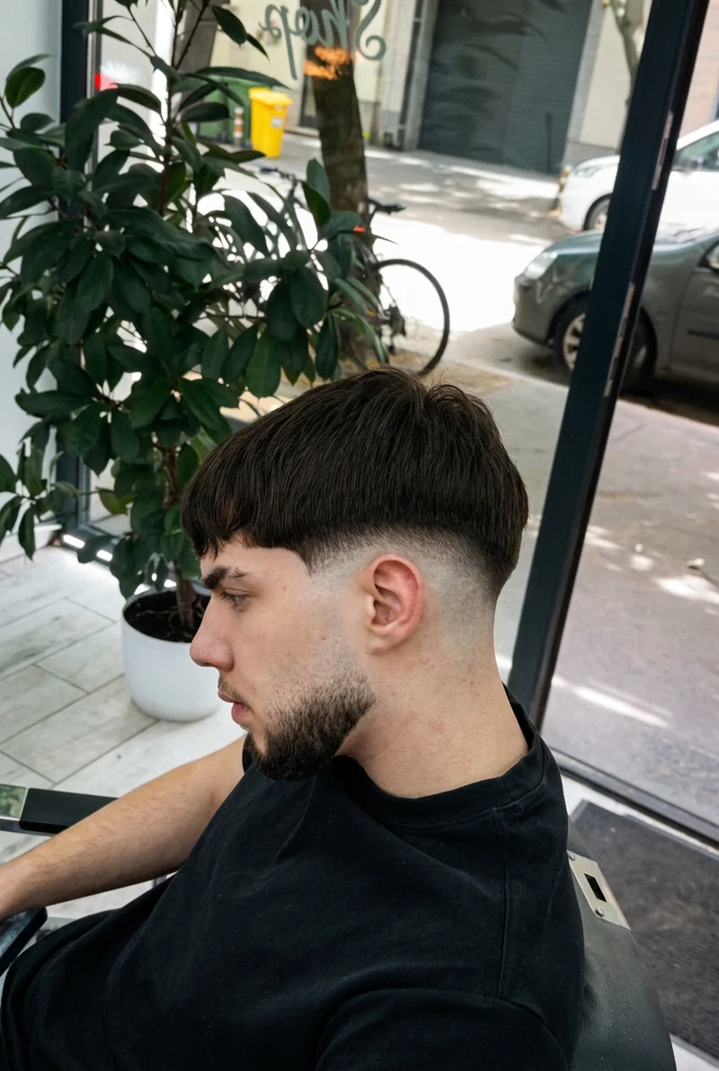 Bowl cut / taper fade